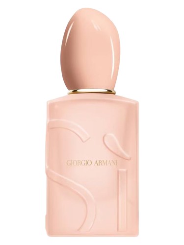 Frasco de Sì Nude Bloom, de Giorgio Armani