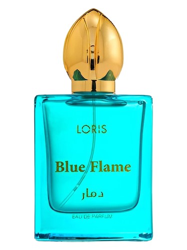 Frasco de Blue Flame, de Loris Parfum