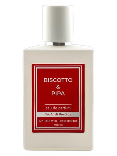 Frasco de Biscotto & Pipa, de Maison Wolf Parfumeur