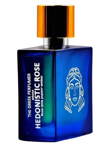 Frasco de Hedonistic Rose, de The Greek Perfumer