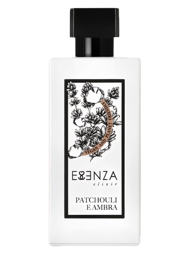 Frasco de Patchouli e Ambra Elixir, de Essenza Milano Parfums