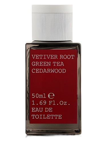 Frasco de Vetiver Root Green Tea Cedarwood — Korres