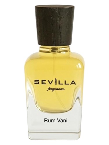 Frasco de Rum Vani, de Sevilla Fragrances