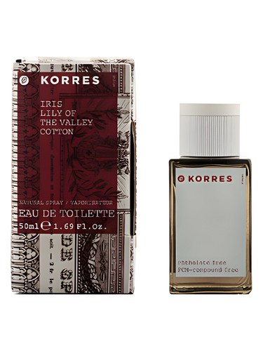 Frasco de Iris Lily of the Valley Cotton — Korres