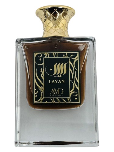 Frasco de Layan, de AMD Perfumes