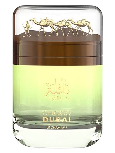 Frasco de Qafila Choco Dubai, de Le Chameau