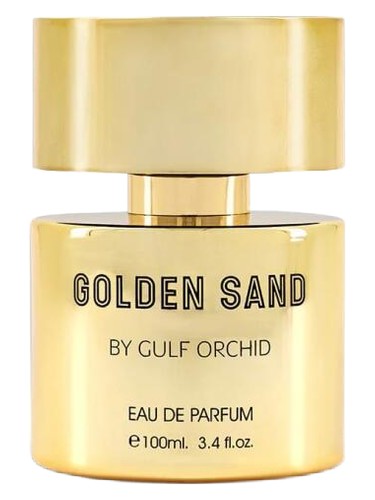 Frasco de Golden Sand, de Gulf Orchid