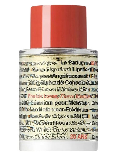 Frasco de French Lover 20 Ans, de Frederic Malle Editions de Parfums