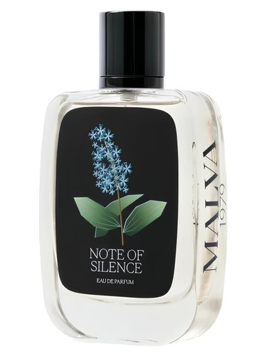 Frasco de Note of Silence — Malva 1979