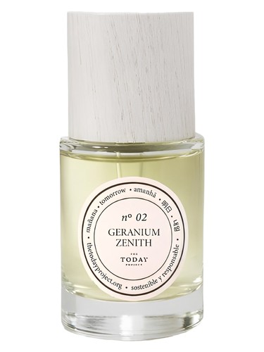 Frasco de Geranium Zenith, de The Today Project
