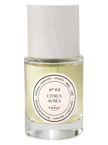 Frasco de Citrus Aurea, de The Today Project