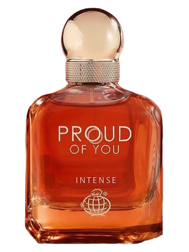 Frasco de Proud of You Intense, de Fragrance World