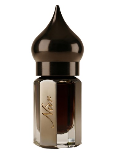 Frasco de Oud Burmi, de NŪR Haute Parfumerie Artisanale