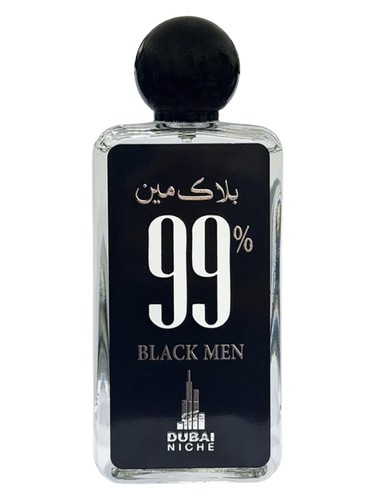Frasco de 99% Black Men, de Dubai Niche