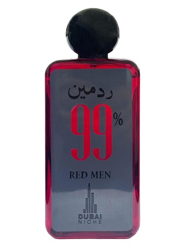 Frasco de 99% Red Men, de Dubai Niche