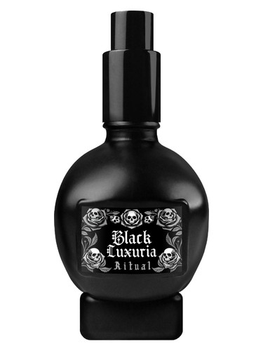 Frasco de Black Luxuria Ritual, de Malagna Cosmetics