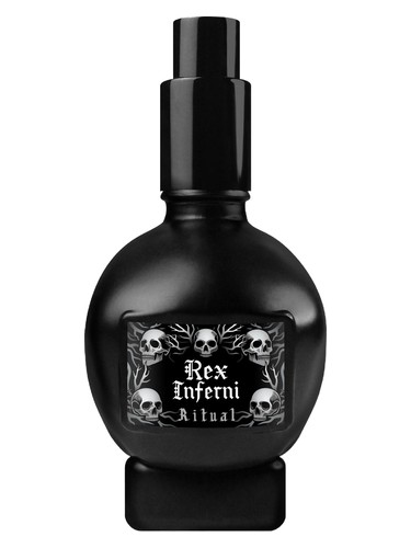 Frasco de Rex Inferni Ritual, de Malagna Cosmetics