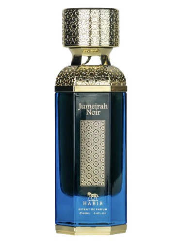 Frasco de Jumeirah Noir, de Habib Perfume