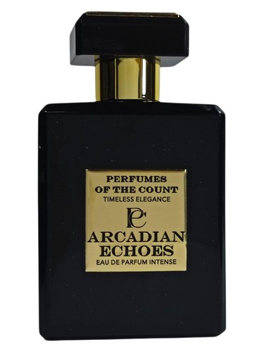 Frasco de Arcadian Echoes — Perfumes of the Count