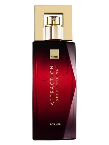 Frasco de Attraction Deep Instinct for Her, de Avon