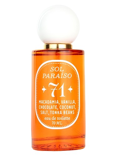 Frasco de Sol Paraiso 71, de Iren Adler