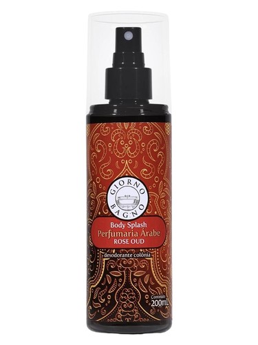 Frasco de Perfumaria Árabe Rose Oud, de Giorno