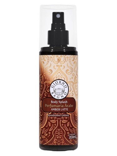 Frasco de Perfumaria Árabe Amber Latte, de Giorno