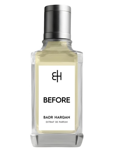Frasco de Before, de Badr Harqan