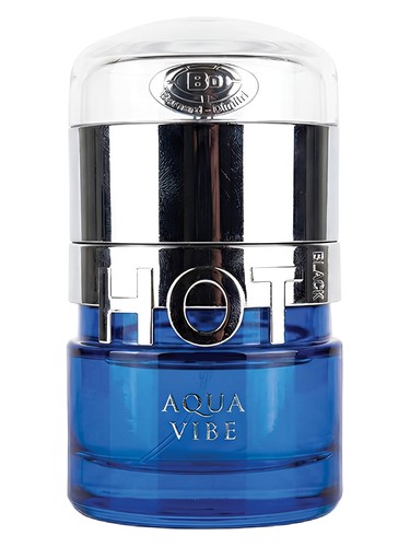 Frasco de Hot Black Aqua Vibe, de Bernard Dimitri