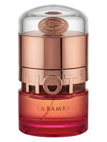 Frasco de Hot Black Labamba, de Bernard Dimitri