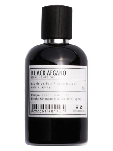 Frasco de Black Afgano, de ARO-FAC Aroma Factory