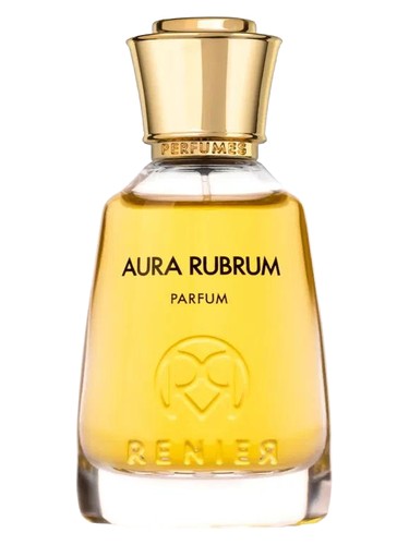Frasco de Aura Rubrum, de Renier Perfumes