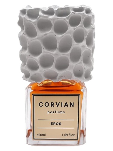 Frasco de Epos, de Corvian Parfums
