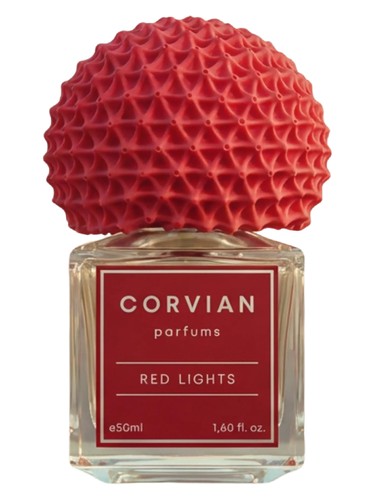 Frasco de Red Lights — Corvian Parfums