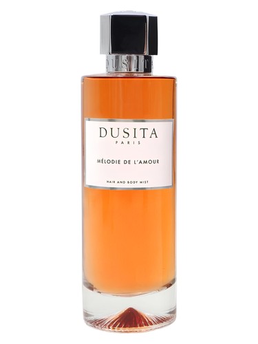 Frasco de Mélodie de L'Amour Hair & Body Mist, de Parfums Dusita