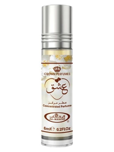 Frasco de Ishq, de ALREHAB PERFUMES