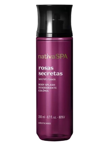 Frasco de Rosas Secretas — O Boticário