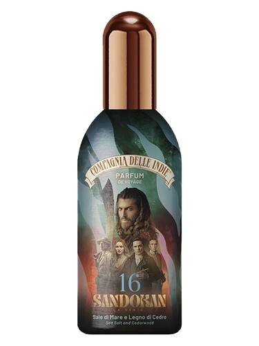 Frasco de Parfum De Voyage 16 Sandokan - Sale di Mare e Legno di Cedro, de Compagnia Delle Indie