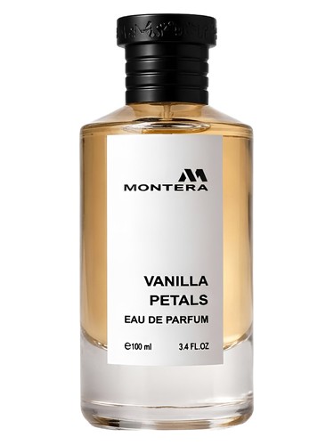 Frasco de Montera Vanilla Petals, de Fragrance World