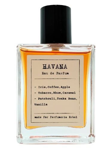Frasco de Havana, de Perfumeria Erbel