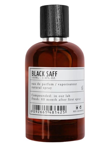 Frasco de Black Saff, de ARO-FAC Aroma Factory