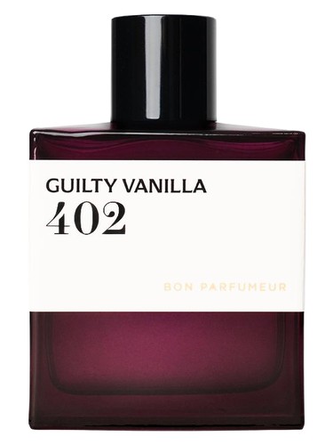 Frasco de 402 Guilty Vanilla, de Bon Parfumeur
