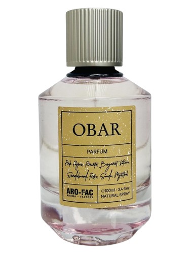 Frasco de Obar, de ARO-FAC Aroma Factory
