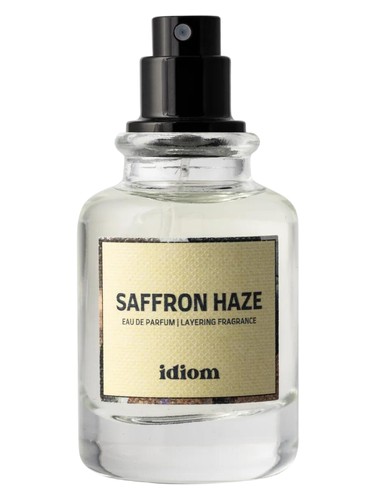 Frasco de Saffron Haze, de Idiom