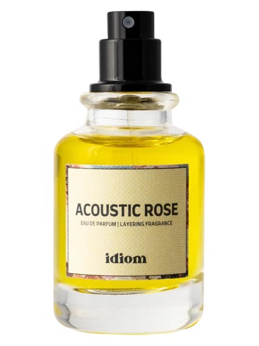 Frasco de Acoustic Rose, de Idiom