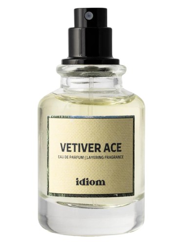 Frasco de Vetiver Ace, de Idiom