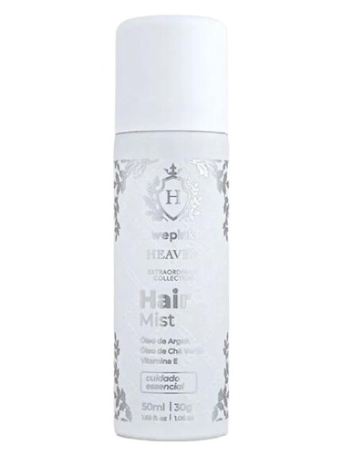 Frasco de Hair Mist Heaven, de We Pink