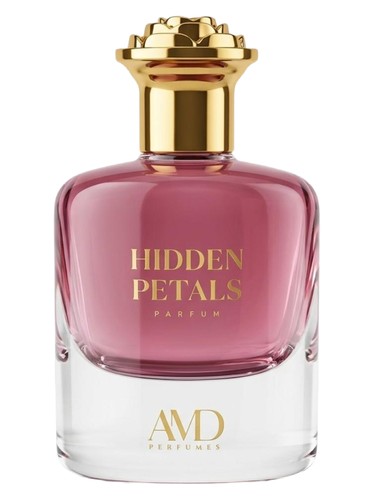 Frasco de Hidden Petals, de AMD Perfumes