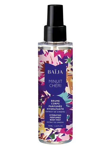 Frasco de Minuit Chéri Body Mist, de Baija
