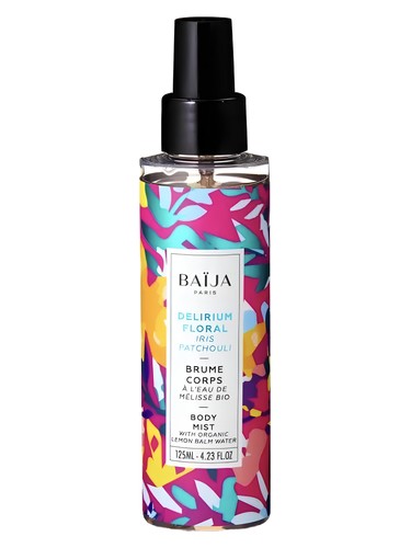 Frasco de Delirium Floral Body Mist, de Baija